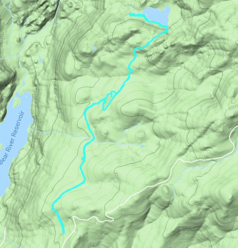 Devil's Lake Hike Route