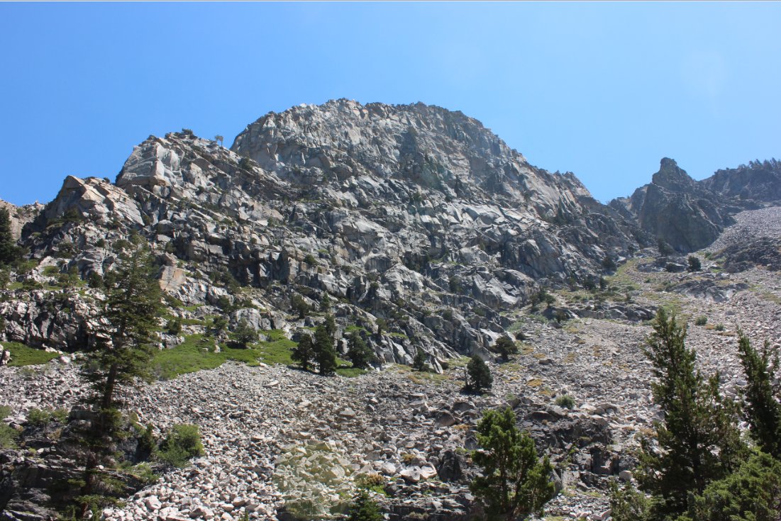Indian Rock and Angora Peak