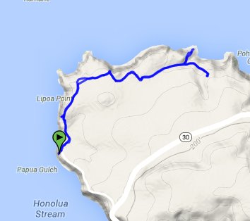 Lipoa Point Route