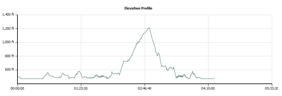 Old Salmon Falls (Magic) Bridge Elevation Profile