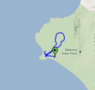 Puu Olai Trail Route