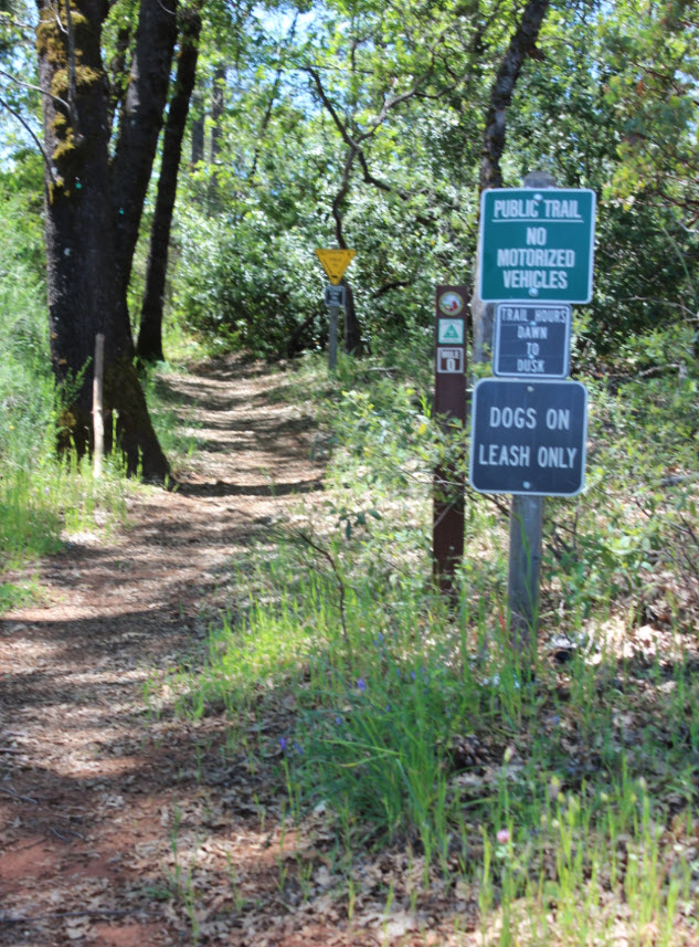 Trail head markers