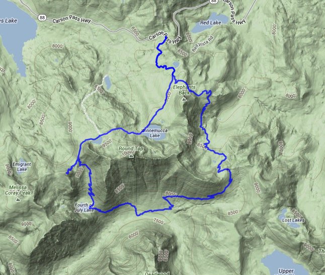 Summit City Canyon Route