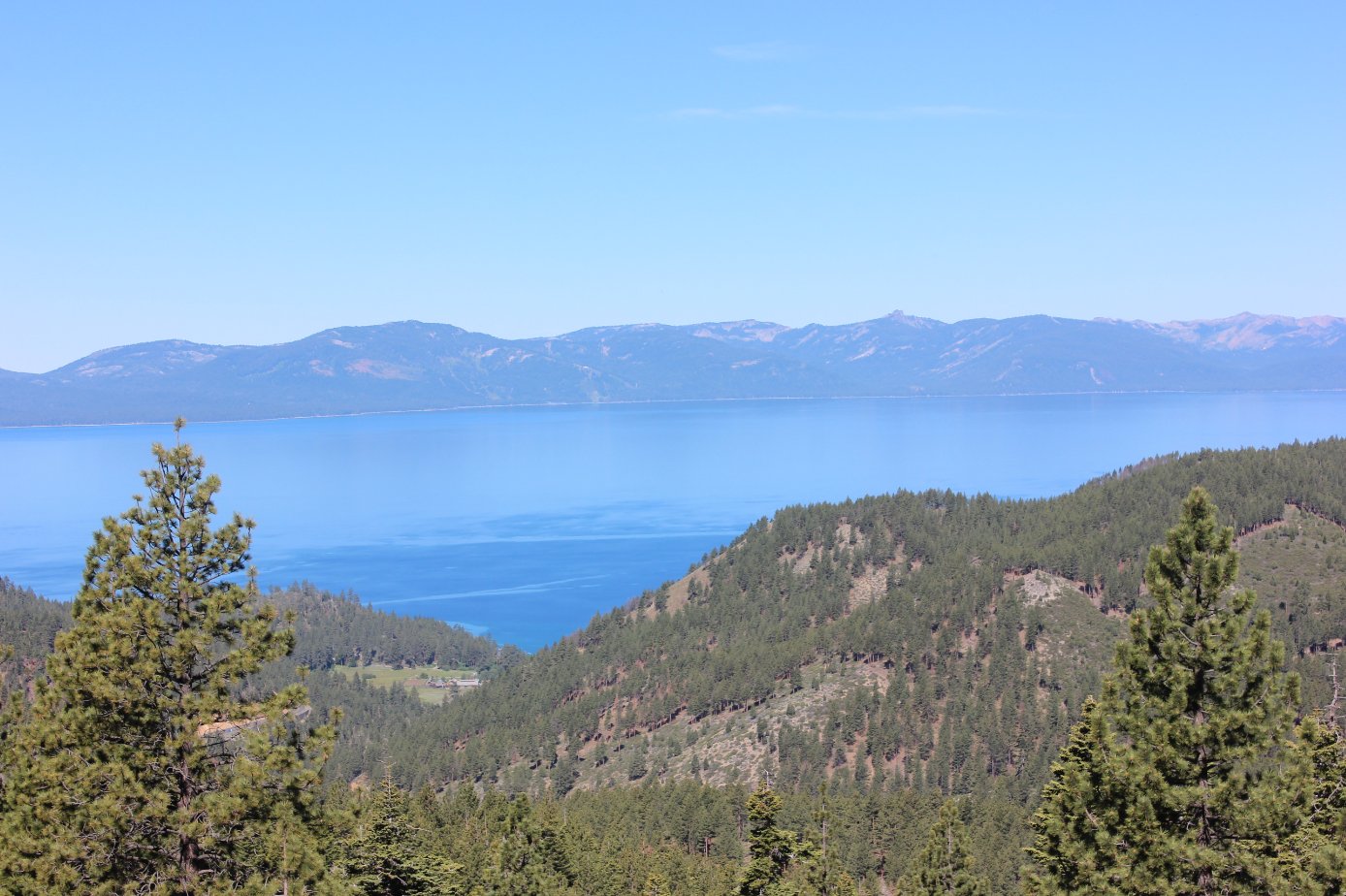 Tahoe in view