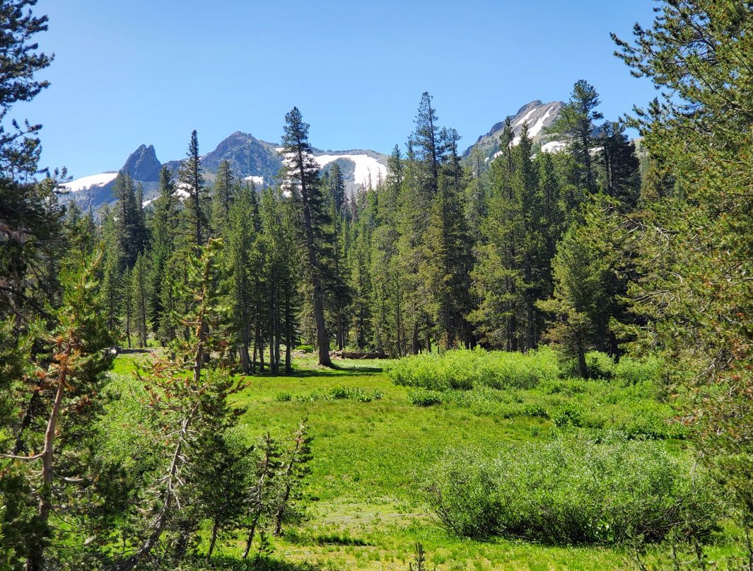 Paralleling Mt. Arnot