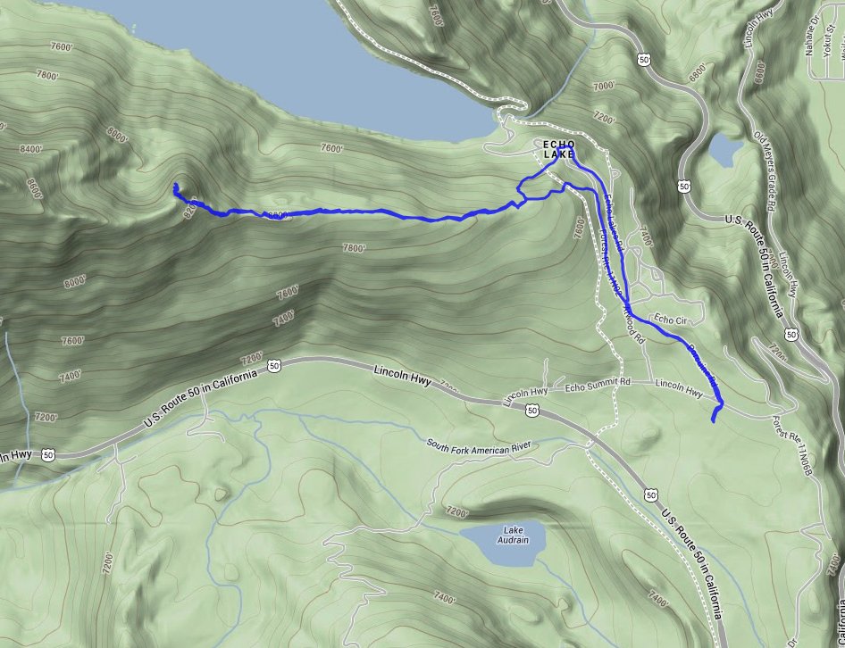 Becker Peak Route