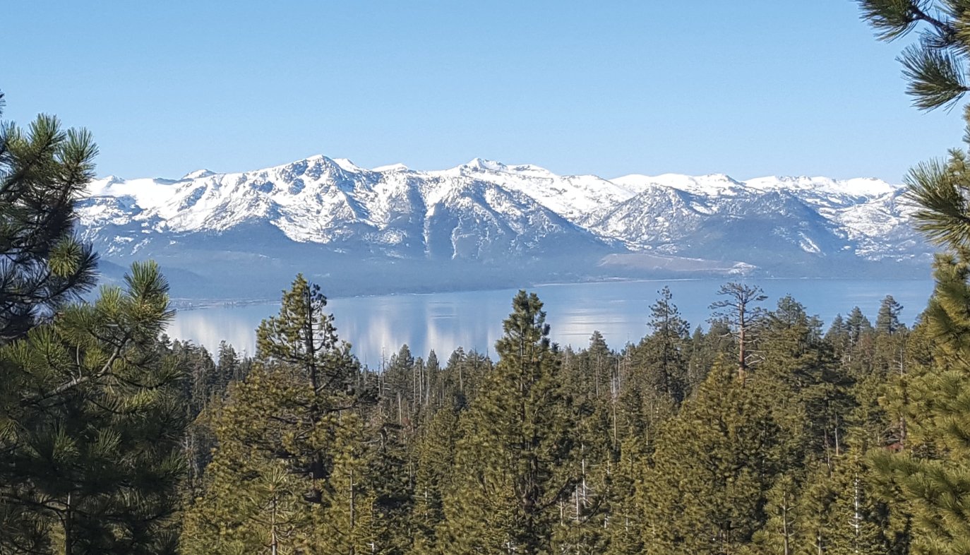First Tahoe view