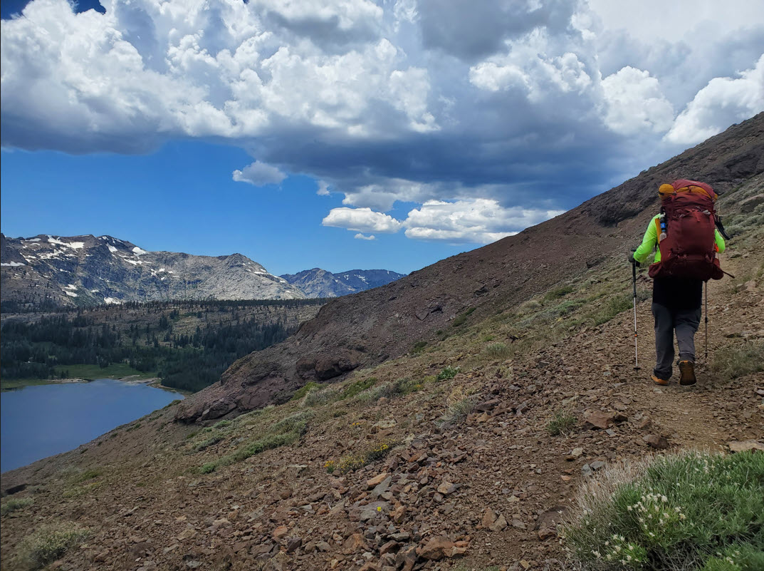 Passing Blue Lake