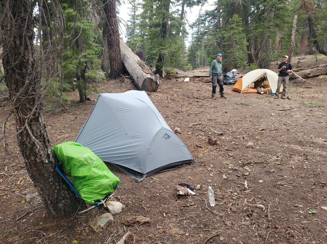 Dry camp site