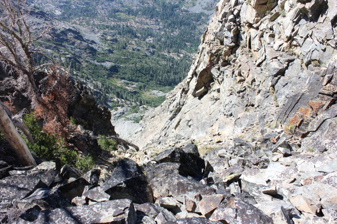 Dangerous chute by Indian Rock