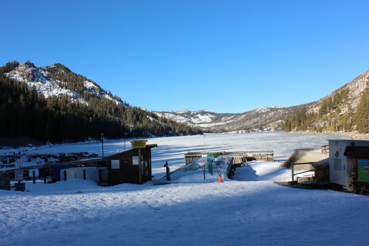 Frozen Echo Lake