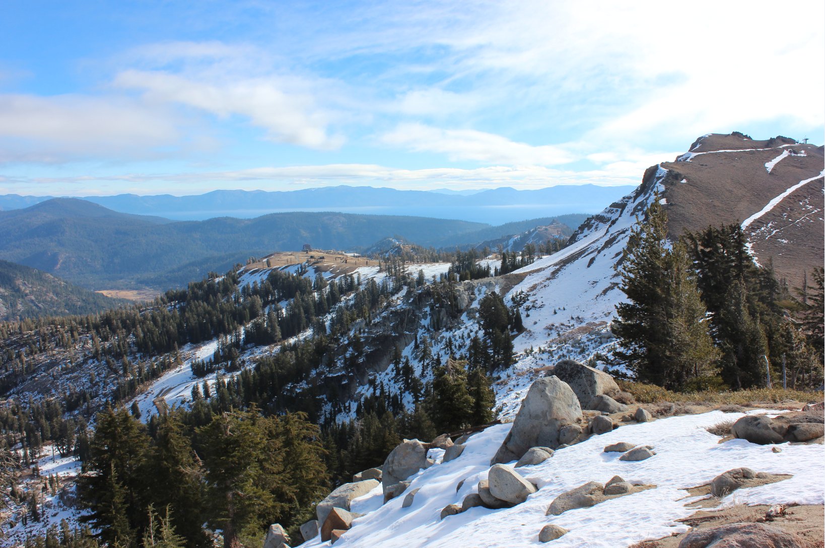 View toward Tahoe from Peak