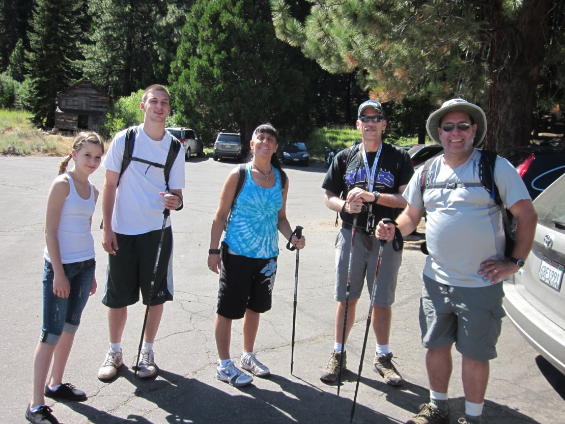 The hiking group