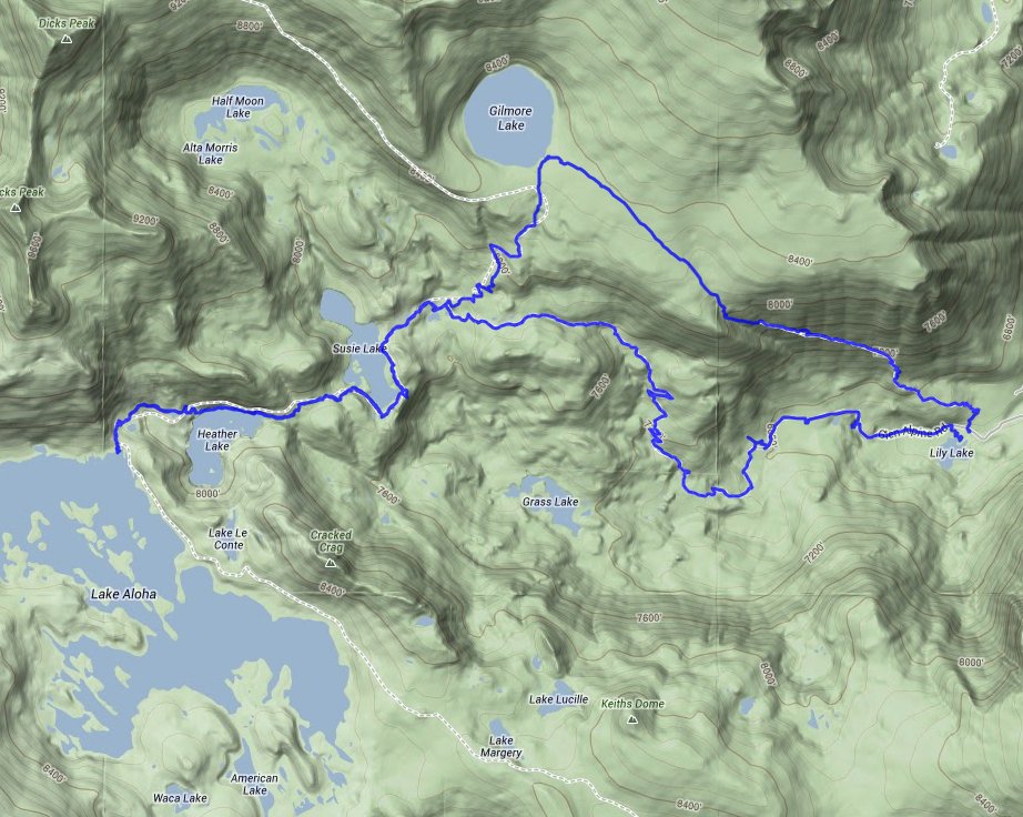 Heather Lake Route