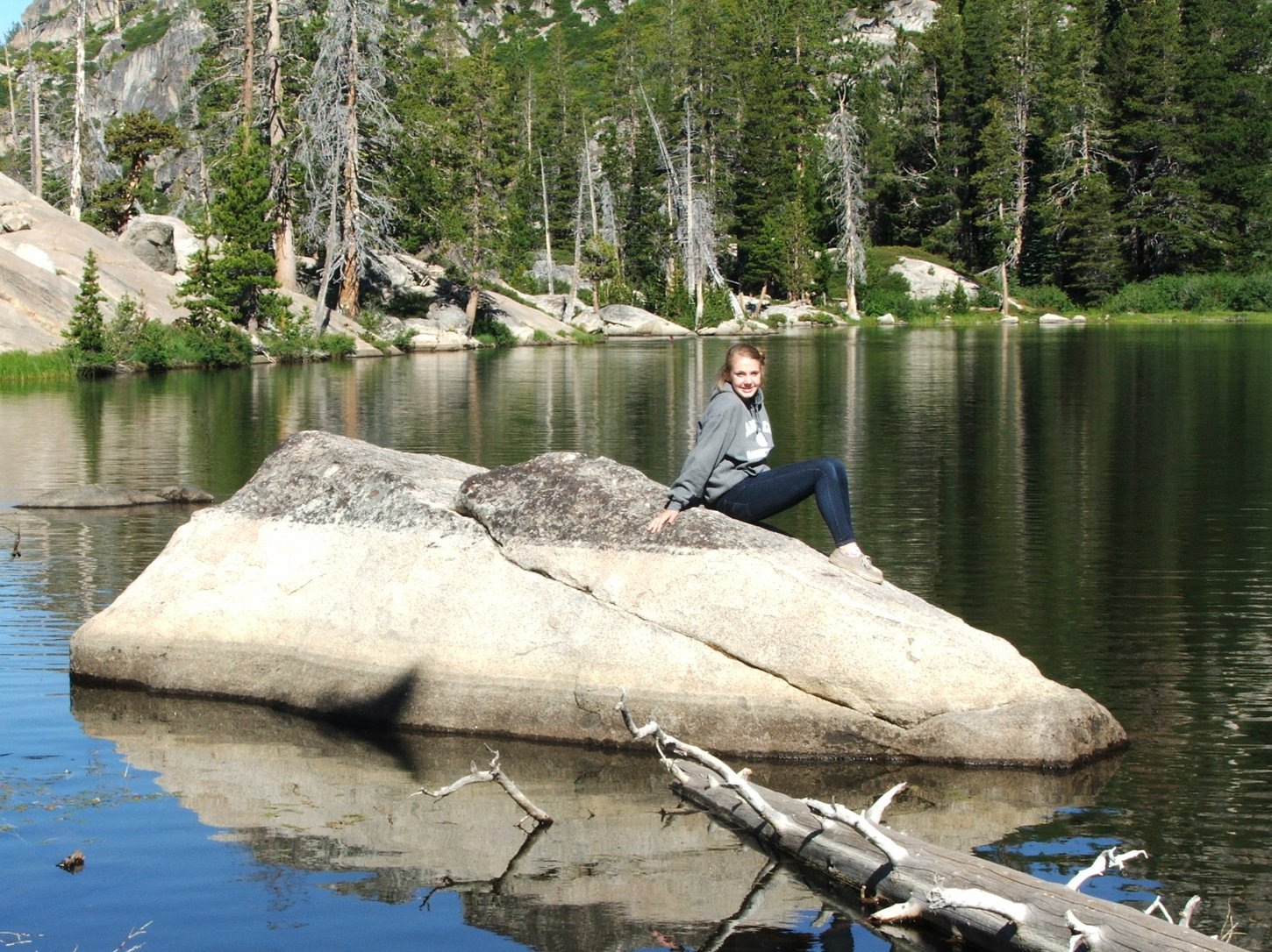 Sierra on the lake