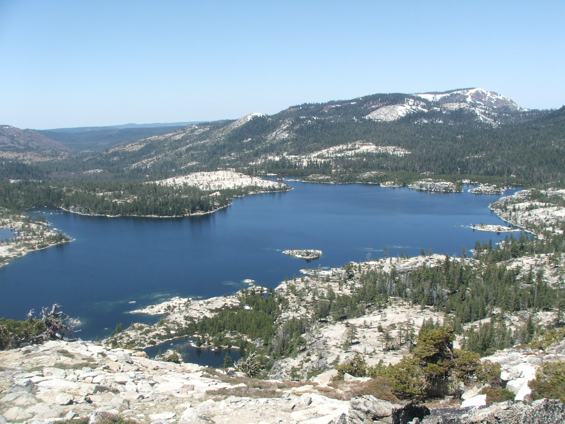 Loon Lake from above