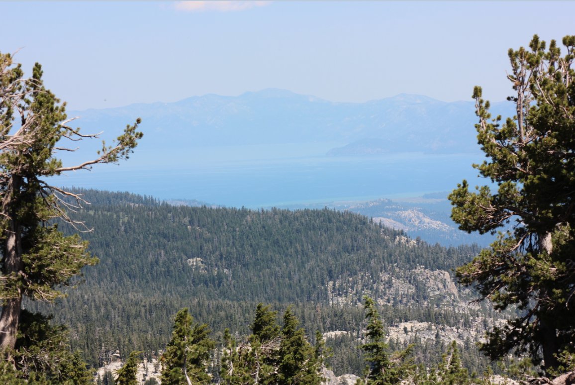 Lake Tahoe and Mt Rose