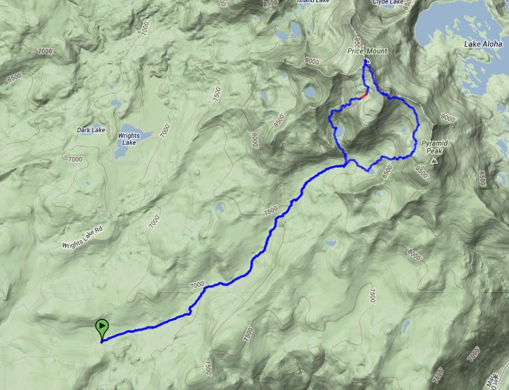 Mt Price Mt Agassiz Route
