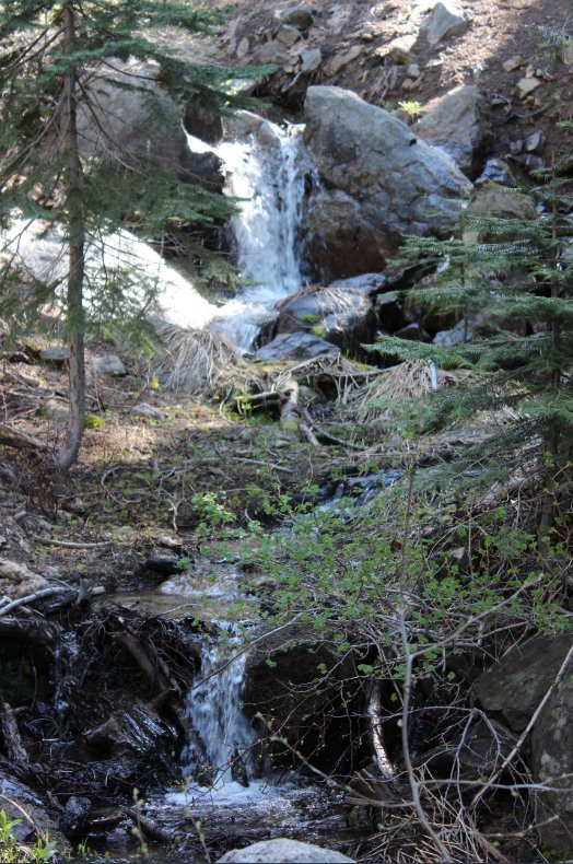 Waterfall off trail