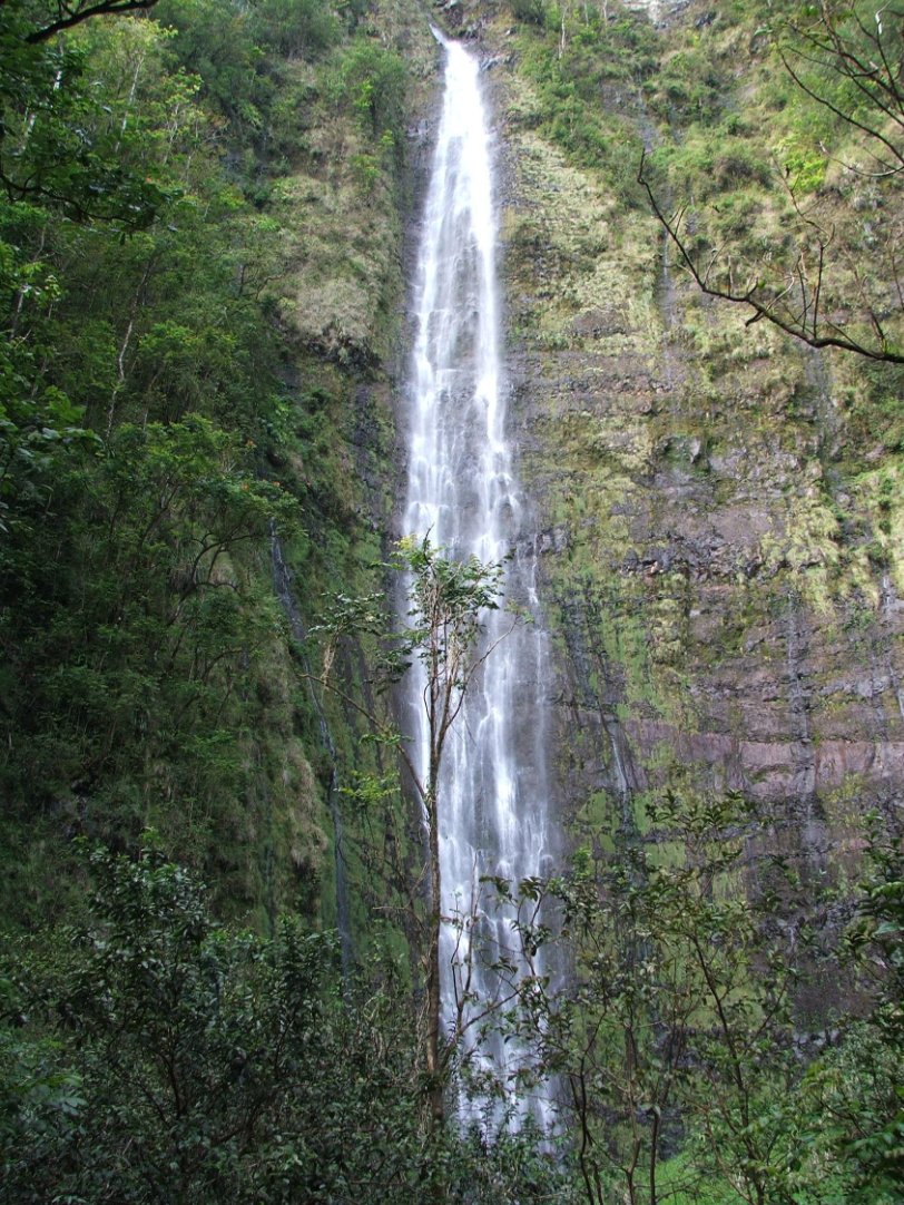 Waimoku Falls up close