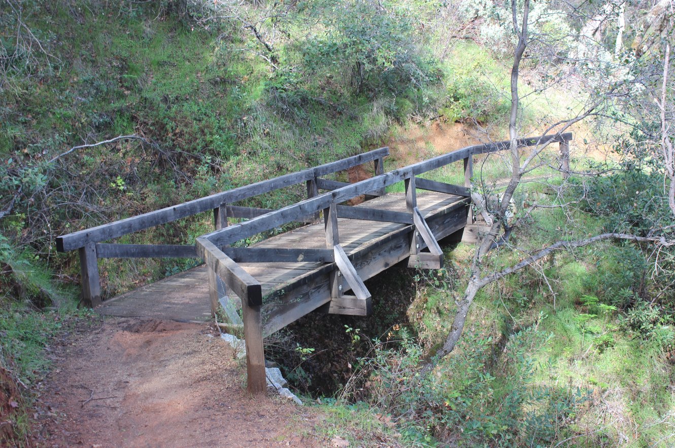 Trail bridge
