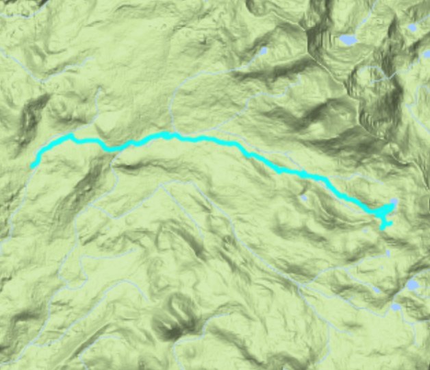 Red Peak Trail Route