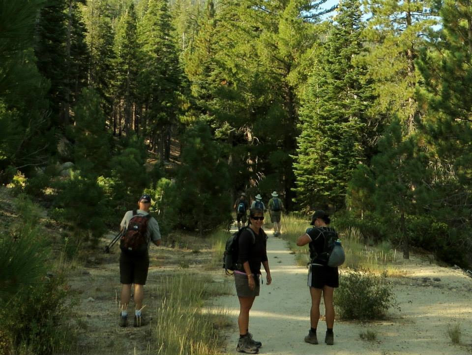 Group at the trailhead