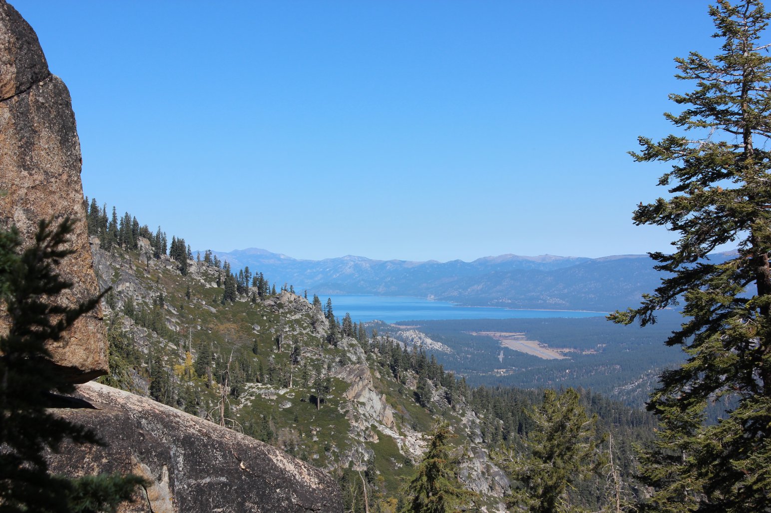 Lake Tahoe from the PCT
