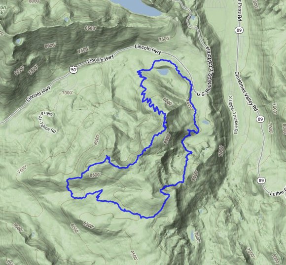 Scout Peak Route