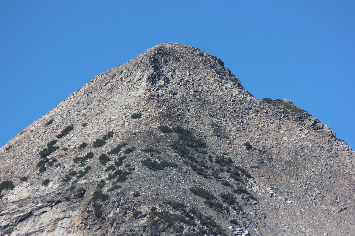 Pyramid Peak closeup