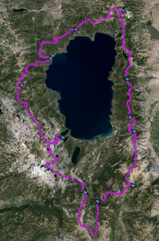 GPS Track of the entire loop