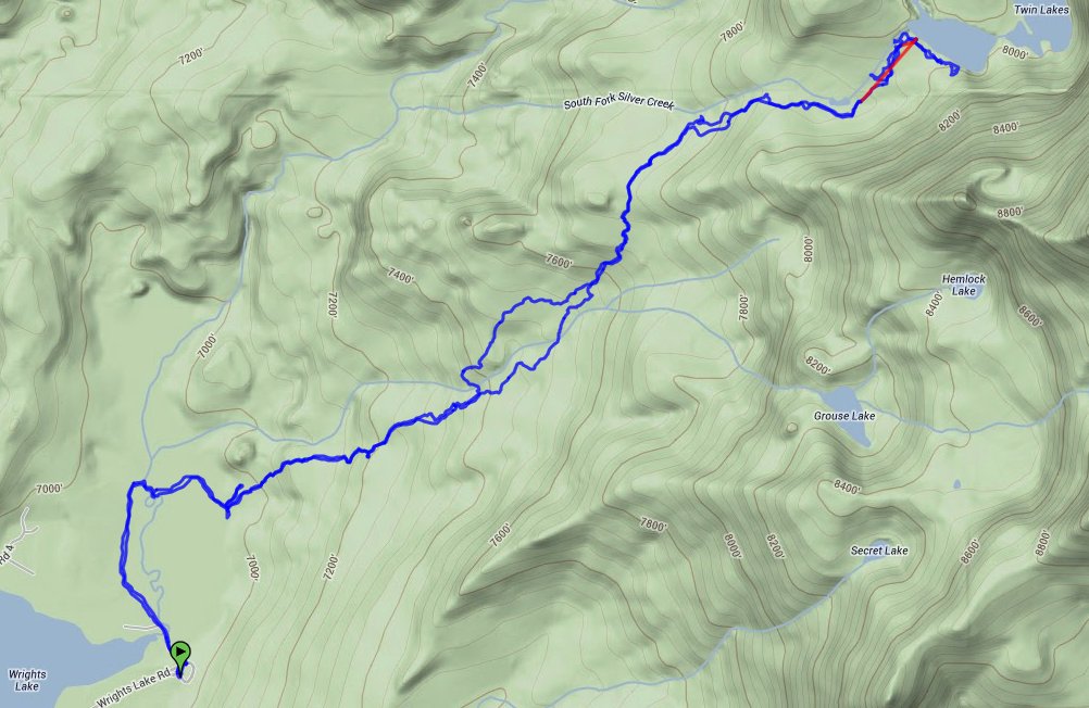 Twin Lakes Route