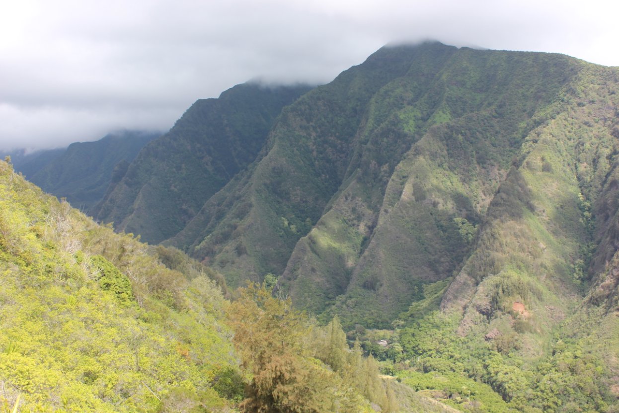 Looking into Iao from above