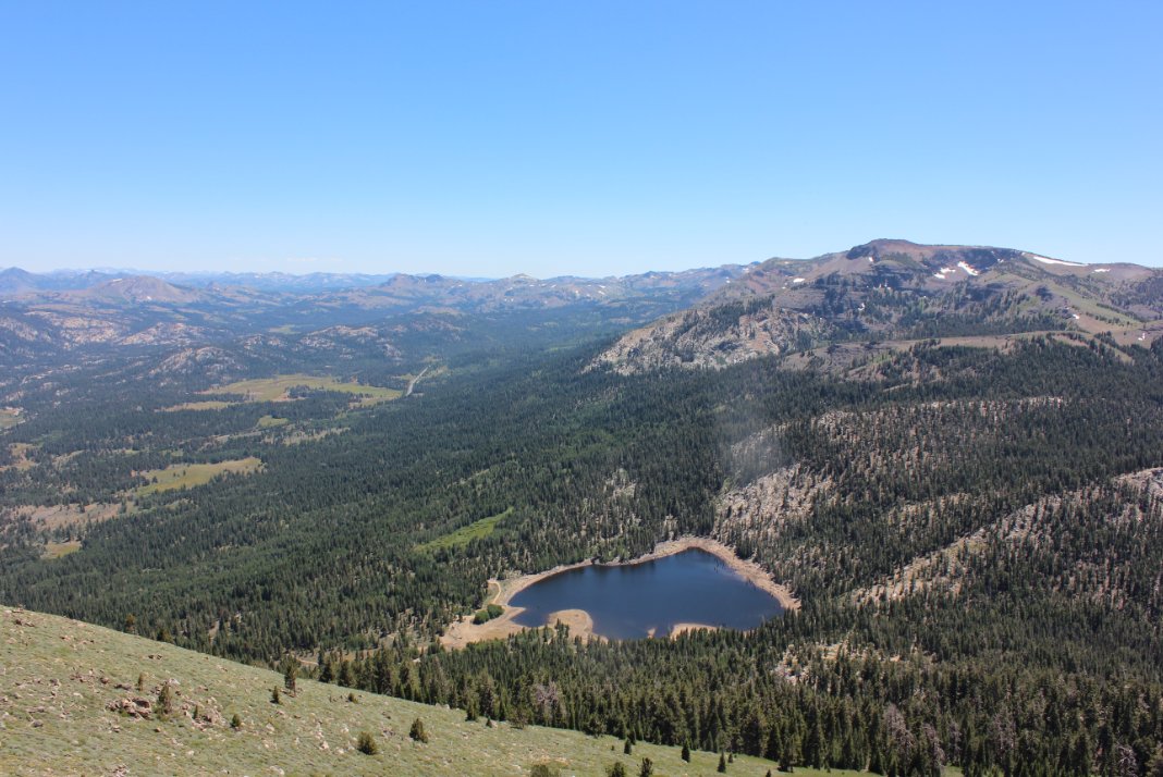 Scott Lake from the Peak