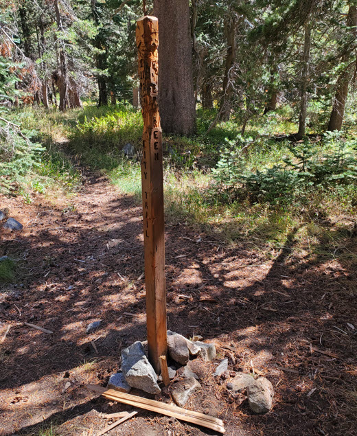 Trail marker